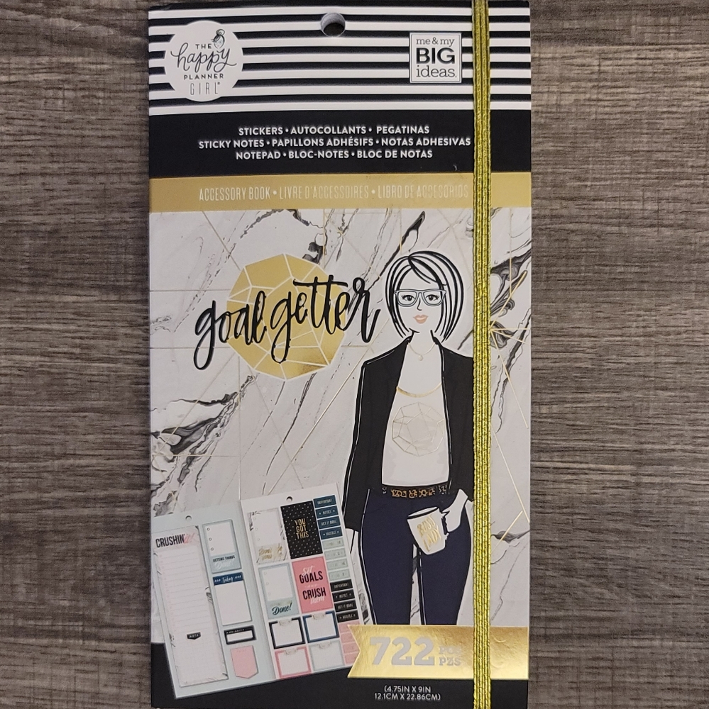 NEW Happy Planner Goal Getter sticker book